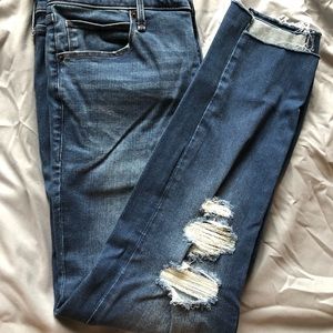 Abercrombie & Fitch Simone High-Rise Ankle Jeans💋